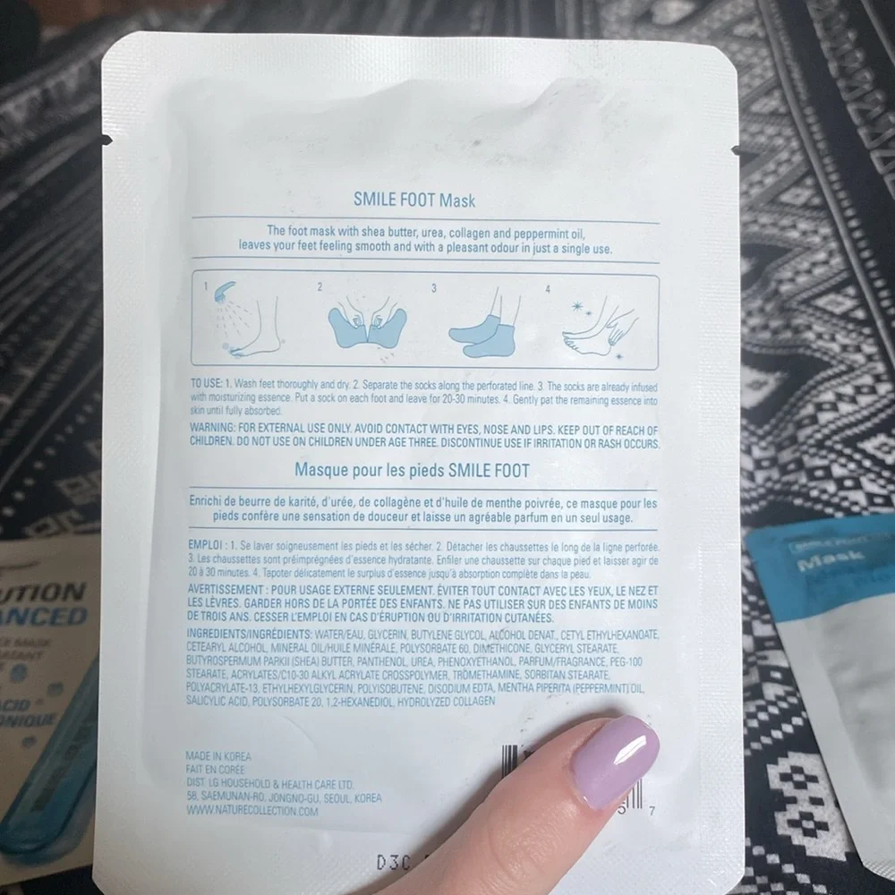 Smile Foot Mask